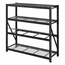 6 hooks metal under shelf mug cup cupboard kitchen organiser hanging rack holder. Industrial Rack With Interlocking Wire Decks 333051 Whalen