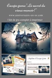 Escape Game A Imprimer Faites De Votre Maison Un Veritable Terrain De Jeu Esprit D Equipe Et De Escape Game Enfant Jeu Anniversaire Enfant Chasse Au Tresor