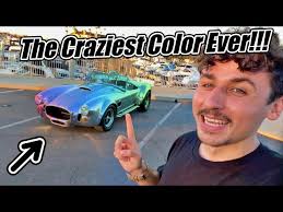 I Can't Believe I Wrapped My AC Cobra This Color!!!