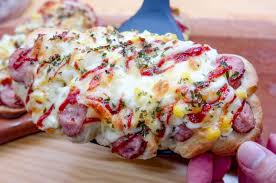 Korean Sausage Bread Korea S Favorite Bread Recipe In 2020 Sausage Bread Canning Sweet Corn Sausage