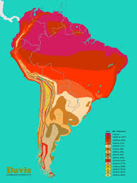 South America Hardiness Map Growing Zones Map Plant Zones