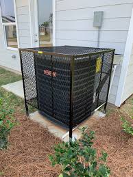 It is a great way to keep intruders out and helps prevent window falls. Ac Cages Cage Man Security Products
