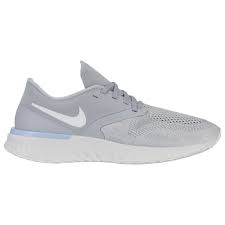 Nike Odyssey React Flyknit 2 Active Performance Running Shoes Wolf Grey White Platinum Tint Odyssee Nike Odyssey React Flyknit 2 Nike Sneakers Nike Women