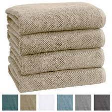Great Bay Home 4 Pack 100 Cotton Ultra Absorbent Popcor Https Www Amazon Com Dp B07fn4cx9j Ref Cm Sw R Pi Dp U X Ahskcba Towel Set Bath Towel Sets Towel