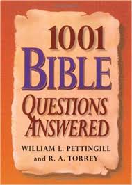 The book begins with easy questions with the hard questions towards the end. Get E Book 1001 Bible Questions Answered