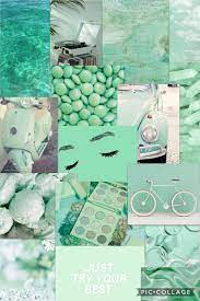 Mint Collage Mint Green Wallpaper Iphone Teal Wallpaper Iphone Iphone Wallpaper Tumblr Aesthetic