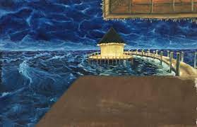 ナイトオーシャン10 未完 ファンタジック 風景 神秘的