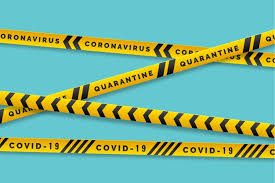 South africa expected to tighten covid rules as third wave gathers pace. Free Vector Warning Covid 19 With Yellow And Black Stripes
