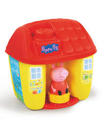 Peyton list and her brother; Baby Clementoni Peppa Pig House Oxendales