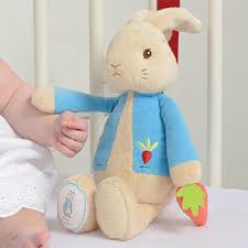 Peter Rabbit Musical Soft Toy Peter Rabbit Cot Toy Gift For Baby Toddlers Peter Rabbit Beatrix Potter Gifts