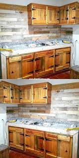 Unique Wooden Pallets Kitchen Cabinet Projects Pallet Kitchen Cabinets Pallet Kitchen Wood Pallet Furniture