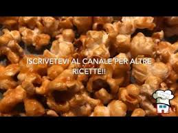 Stir in brown sugar, corn syrup and salt. Pop Corn Al Caramello Salato Youtube