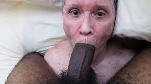 Old man sucking huge black cock & eats cum | xHamster