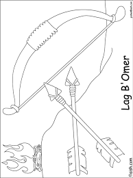 Download or print this amazing coloring page: Lag B Omer Coloring Pages