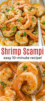 An easy 35 minute recipe great for a busy weeknight, or a relaxed weekend meal. Shrimp Scampi Scampi Recipe Shrimp Scampi Recipe Shrimp Recipes Easy