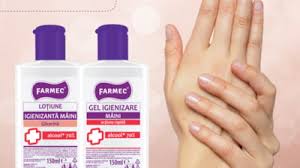 Farmec Incepe Productia A Doua Noi Produse Igienizante Pentru Maini Cu 70 Alcool Mobile