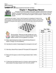 Exponential Function Word Problems Worksheet Page 1 Unit 9 Lesson 7 5 Exponential Growth And Decay In 2020 Exponential Functions Growth And Decay Math Patterns