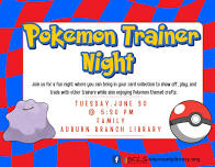 Pokémon Trainer Night