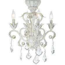 Crystal Beaded Antique White 4 Light Led Light Kit 59n24 Lamps Plus In 2020 Ceiling Fan Chandelier Ceiling Fan Light Kit Fan Light Kits