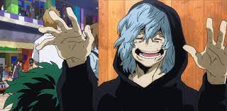Tomura shigaraki from my hero academia (gif) memepedia log in add meme. Gif Descubierto Por White Descubre Y Guarda Tus Propias Imagenes Y Videos En We Heart It Hero Anime Villians Anime