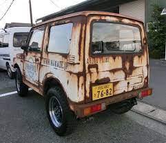フォトギャラリー 浜松で自動車修理 板金塗装のことなら 中瀬鈑金 にお任せ ジムニー ja11 ジムニー 車の塗装