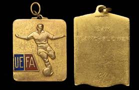 Chelsea will send a europa league winners' medal to midfielder cesc fabregas. A Yellow Metal And Enamel European Cup Winners Cup Medal
