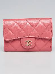 We did not find results for: Chanel Pink Quilted Caviar Leather Classic Flap Card Holder Yoogi S Closet