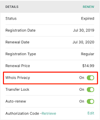 Domain Whois Privacy Hover Help Center