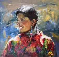 🐕Lin Yue🐕 Lin Yue was born in 1961 in the Shandong province of China. He  is a graduate of the Sichuan Institute of Fine Arts and is currently the  vice president of