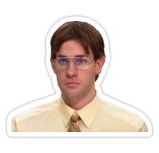 Pegatina Jim Halbert Como Dwight Schrute De Steven Sticker The Office Stickers The Office Show The Office Jim