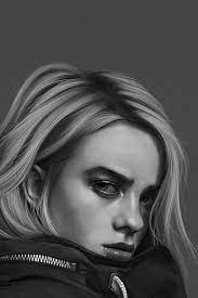Billie Eilish Drawing In Procreate In 2021 Digital Portrait Art Digital Art Beginner Digital Art Tutorial Beginner