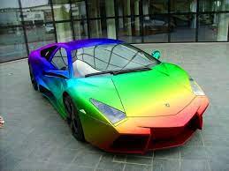 Rainbow Sports Cars Luxury Cool Cars Super Cars