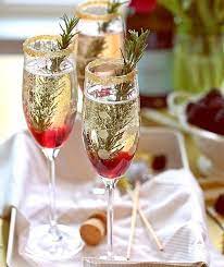 This quick and easy champagne cocktail recipe makes for a simple christmas drink recipe. 15 Original Ideas For The Champagne Reception Wedding Box Christmas Cocktails Cocktail Making New Years Eve Drinks