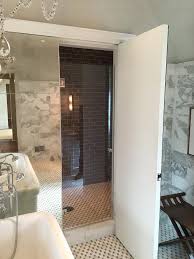 Hidden Shower Transitional Bathroom Top Bathroom Design Hidden Shower Bathroom Design