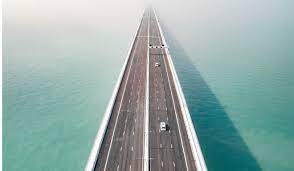 photographer derry ainsworth suggests taking pictures of the hong kong zhuhai macau bridge in the late afternoon when the sun casts a zhuhai hong kong macau