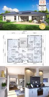 Bungalow Sh 169 Wb Walmdach Scanhaus Marlow Hausbaudirekt De In 2020 Bungalow House Plans House Plans Farmhouse House Layout Plans