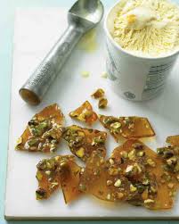 Pistachio Brittle With Ice Cream Recipe Pistachio Brittle Recipes Peanut Brittle Recipe