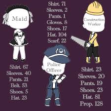 Gacha Outfit Ideas For Jobs Manga Clothes Character Outfits Police Outfit