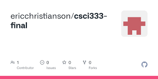 We did not find results for: Csci333 Final Tweets At Master Ericchristianson Csci333 Final Github