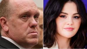 President Donald Trump's border czar responds to Selena Gomez: 'Where's the  tears' for sex trafficked kids? https://bit.ly/40QrCNF