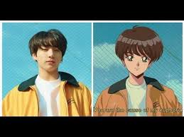 If Bts Starred In A 90s Anime This Is What They Would Look Like Youtube 90s Anime Anime Bts