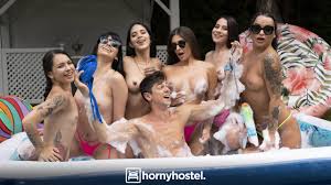Watch FREE HornyHostel - Tru Kait - Hostel Summer Party | PervTube.net