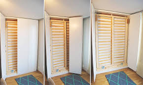 Kids chest bed built from (mainly) ikea parts. Diy Murphy Beds Space Saving Beds We All Need Ohmeohmy Blog