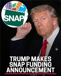 Trump says in social post that SNAP benefits will only be given out when  the shutdown ends