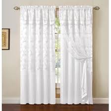 168cm and 228cm widths have a tailored join. Curtains With Attached Valance Wayfair
