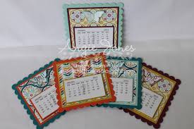 2013 Magnetic Refrigerator Calanders Using 2013 Sab Papers Paper Craft Projects Craft Show Ideas Small Calendar