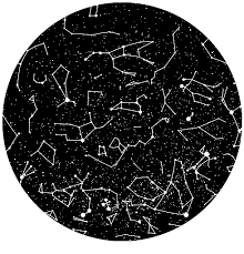 Create A Custom Night Sky Star Map Chart Modern Map Art Night Sky Stars Star Map Night Sky Art