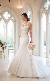 The main feature is skirt, which gives the image of femininity. Mermaid Wedding Dresses Beaded Mermaid Wedding Gown Stella York