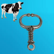 Click To Buy Cattle Cow S Spring Clamp Bound Traction Tool Stainless Steel Bull Nose Pliers Cattle Nose Rings Bovine Circle Affiliat Cattle Pets Cow