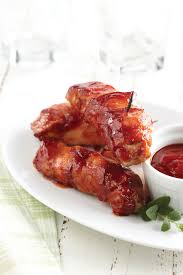 Try this barbecued pork strips recipe, or contribute your own. Bbq Bacon Wrapped Pork Loin Strips Iowa Food Family Project